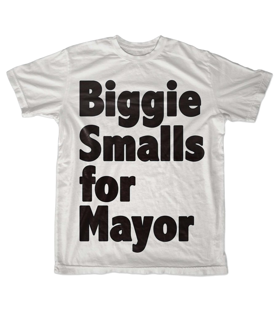 Biggie Smalls For Mayor <br> Ladies T-Shirt